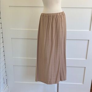 Tuckernuck Keaton khaki  Midi Skirt
